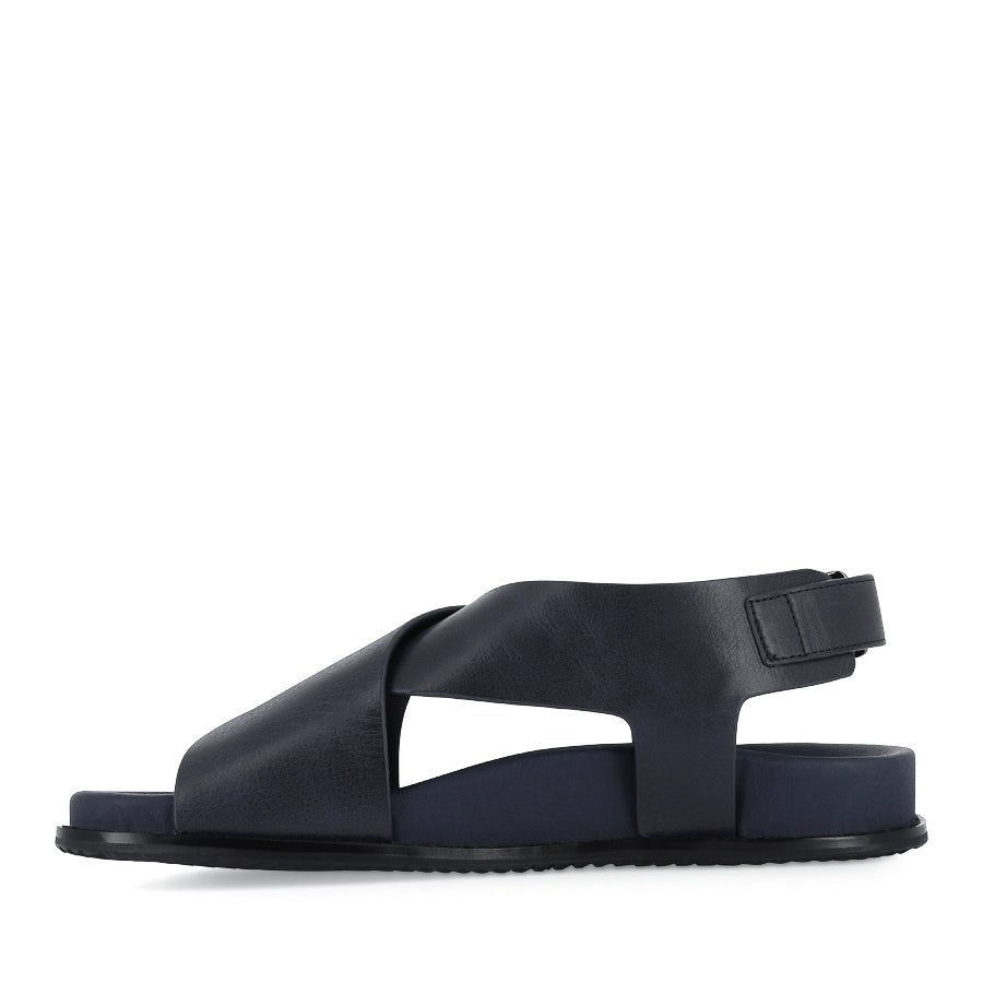 HANAKO W - NAVY LEATHER