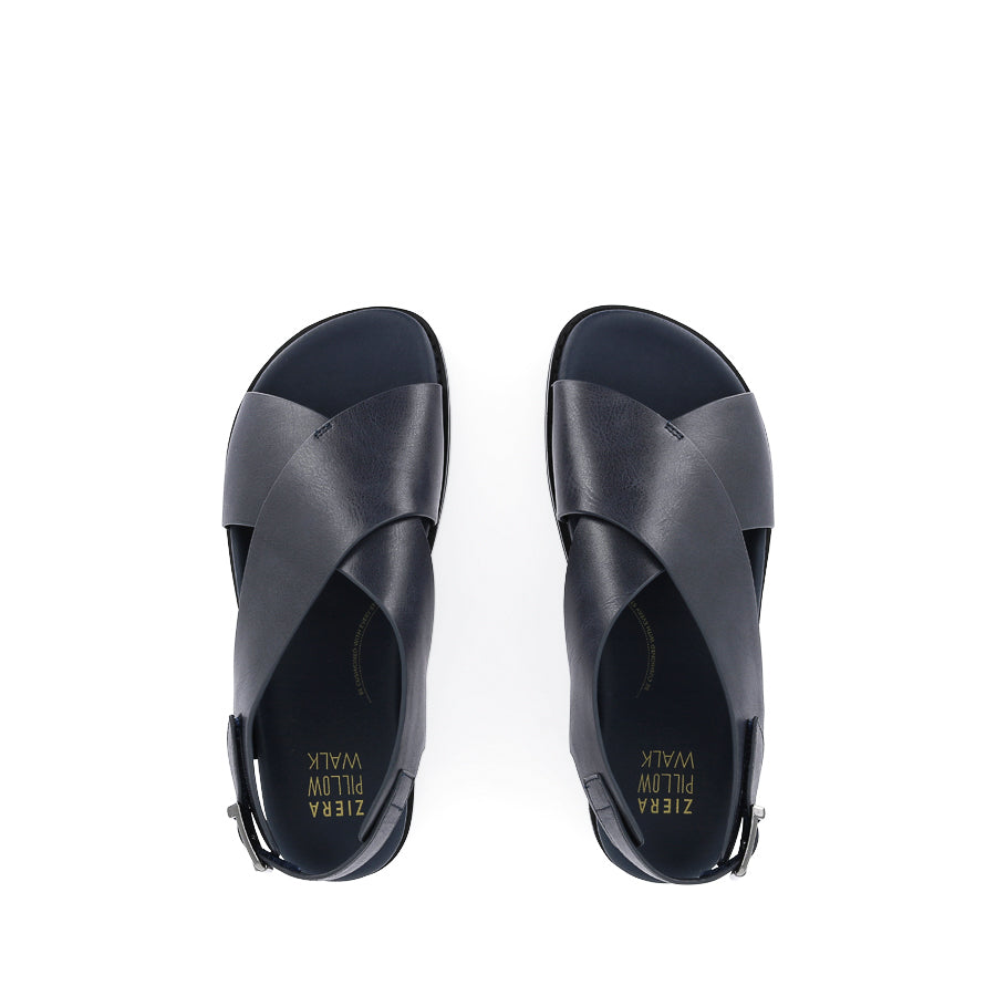 HANAKO W - NAVY LEATHER