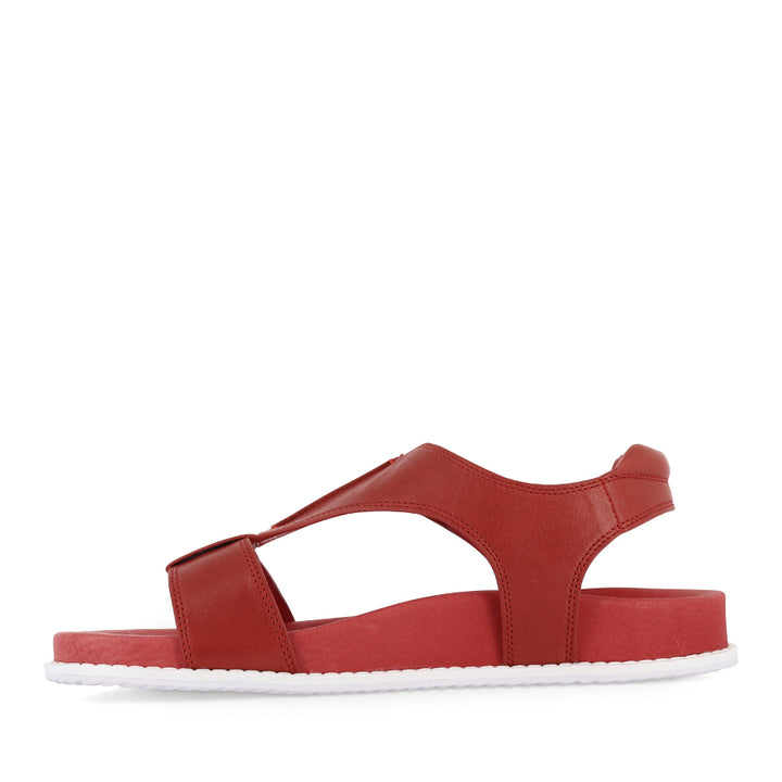 HANDRA W - RED LEATHER