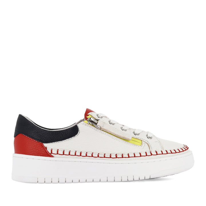 HANGEL XW - WHITE RED MULTI LEATHER