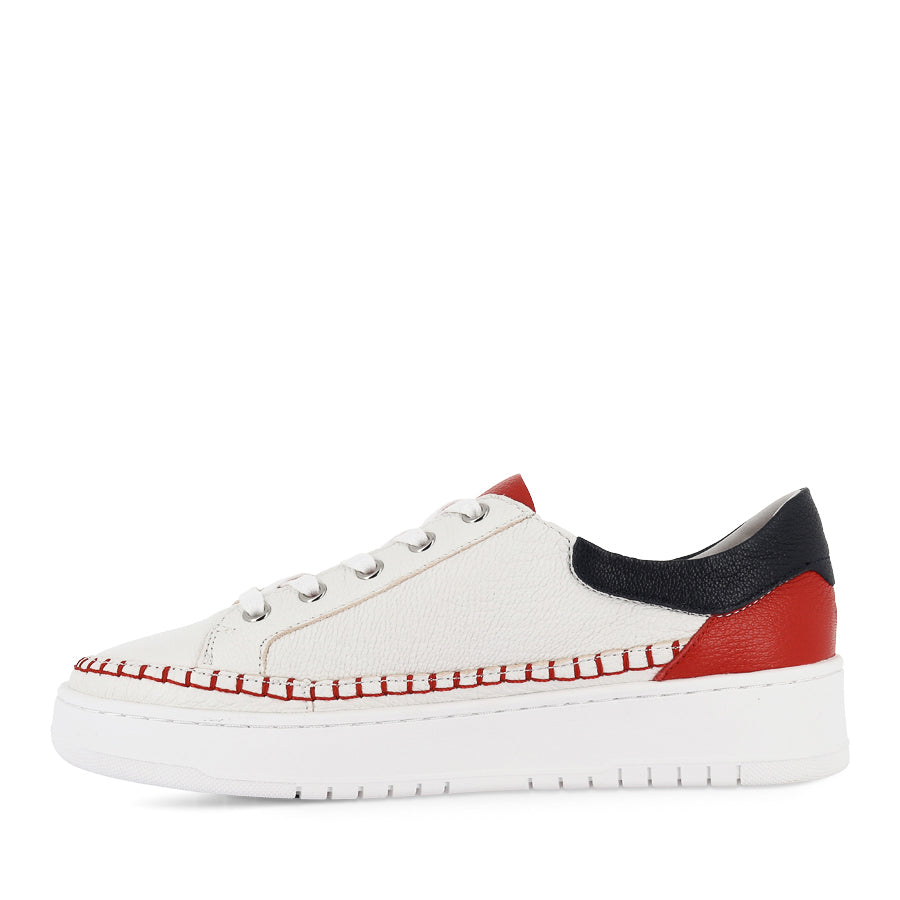 HANGEL XW - WHITE RED MULTI LEATHER