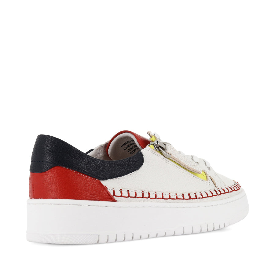 HANGEL XW - WHITE RED MULTI LEATHER