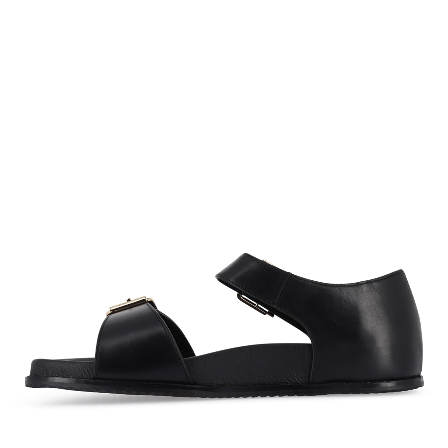 HANKA W - BLACK LEATHER
