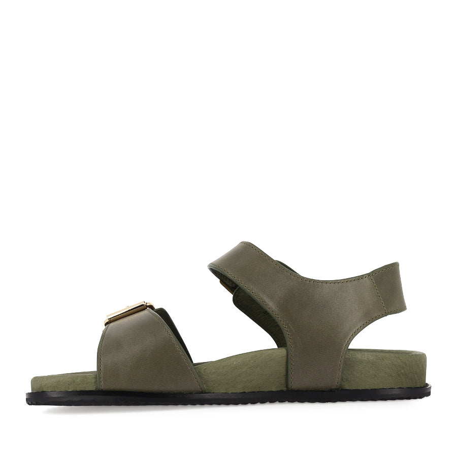HASTICE W - OLIVE LEATHER