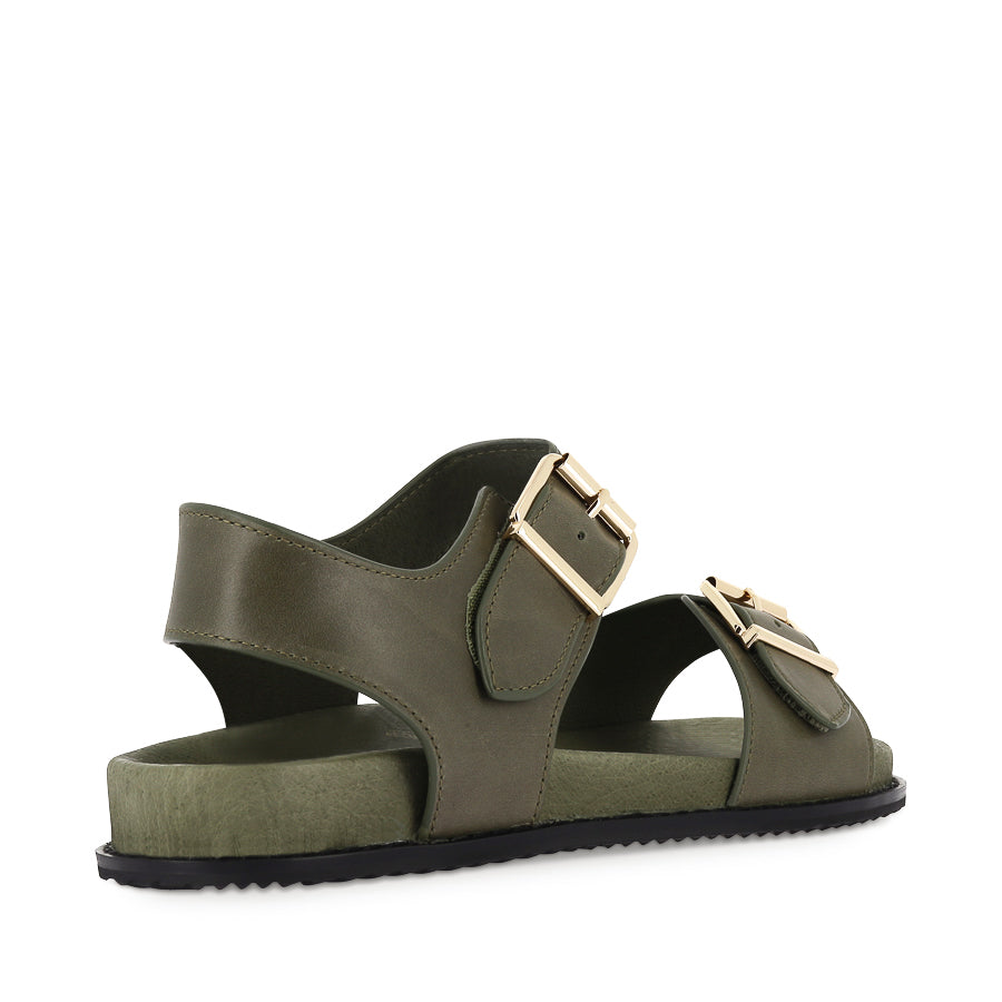 HASTICE W - OLIVE LEATHER