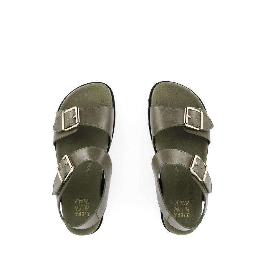 HASTICE W - OLIVE LEATHER