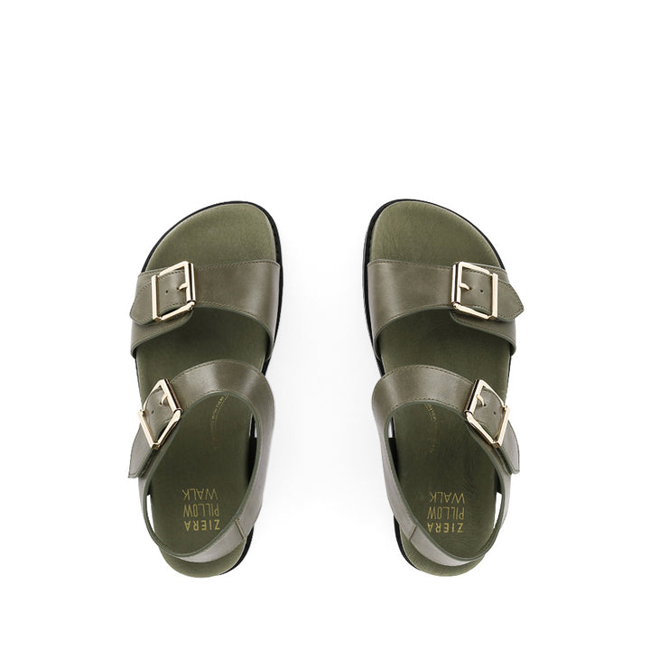 HASTICE W - OLIVE LEATHER