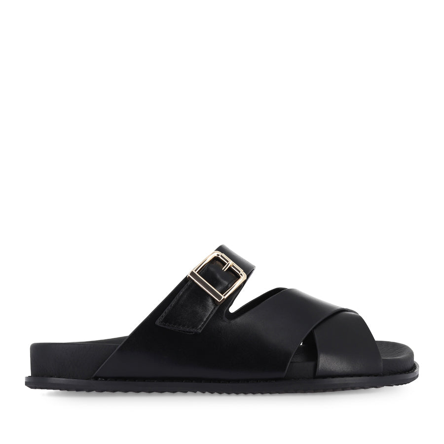 HEGLE W - BLACK LEATHER