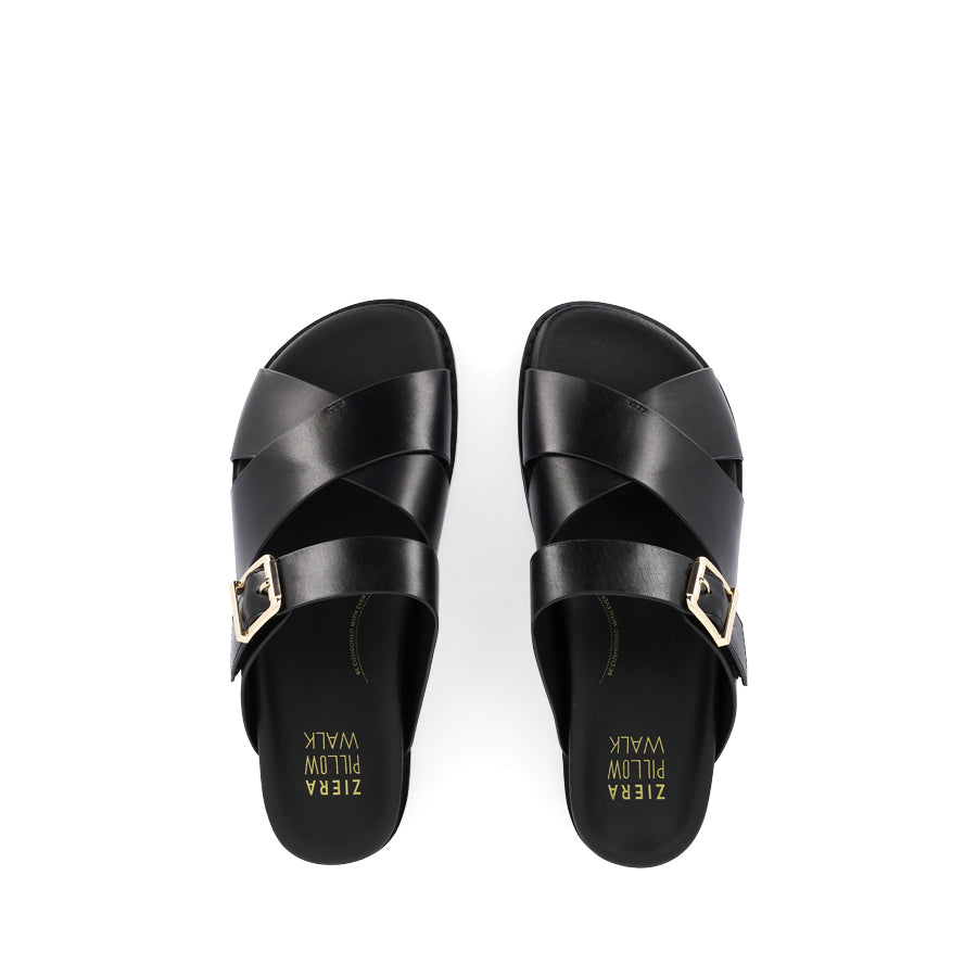 HEGLE W - BLACK LEATHER