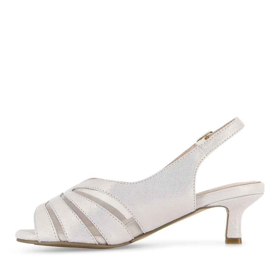 ITTA W - BEIGE SHIMMER LEATHER