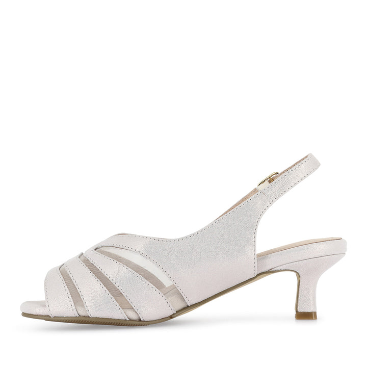 ITTA W - BEIGE SHIMMER LEATHER