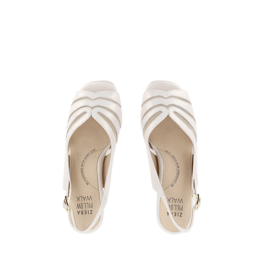 ITTA W - BEIGE SHIMMER LEATHER