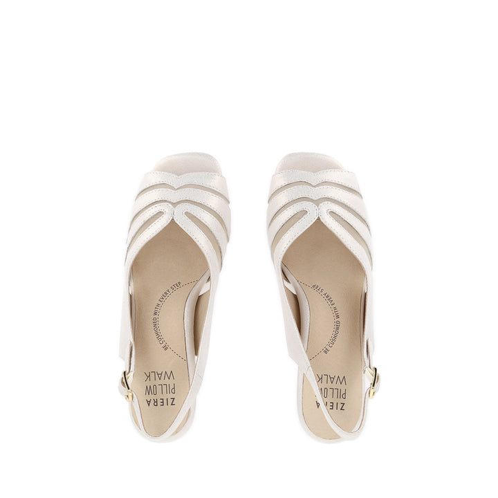 ITTA W - BEIGE SHIMMER LEATHER