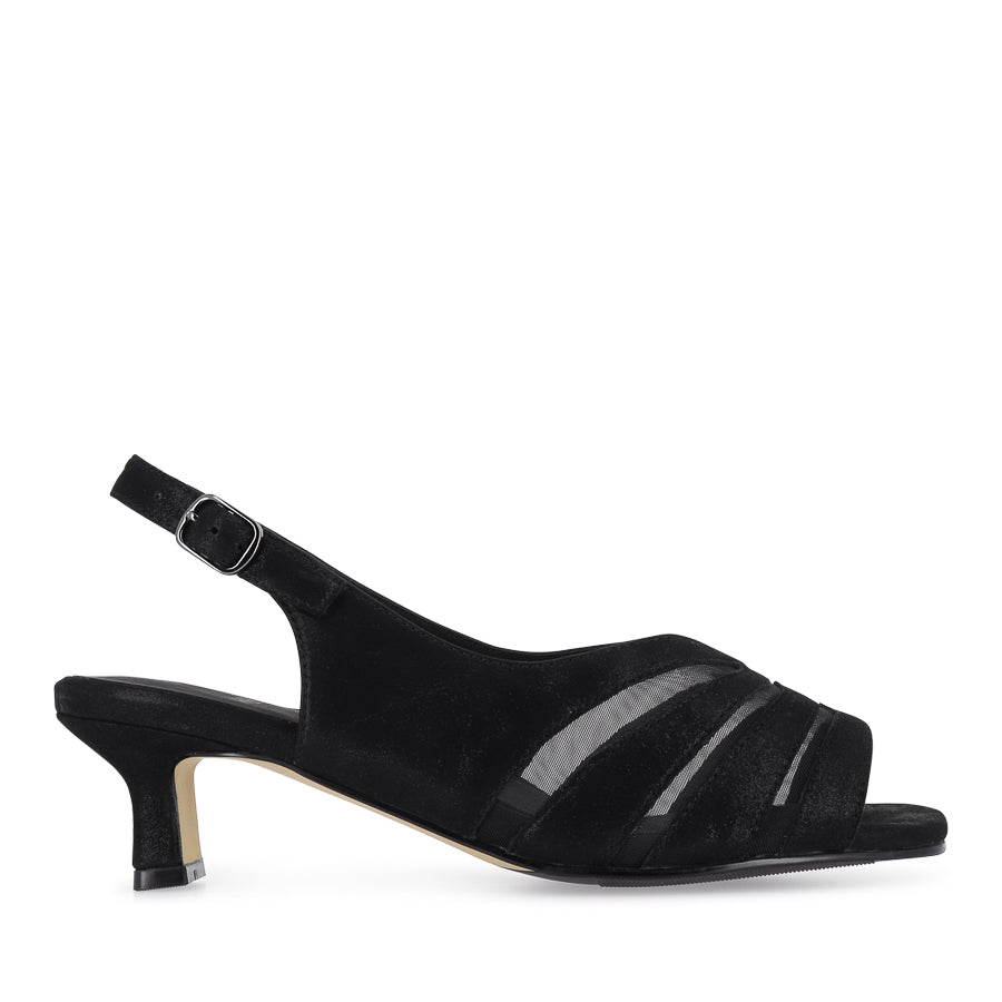 ITTA W - BLACK SHIMMER LEATHER