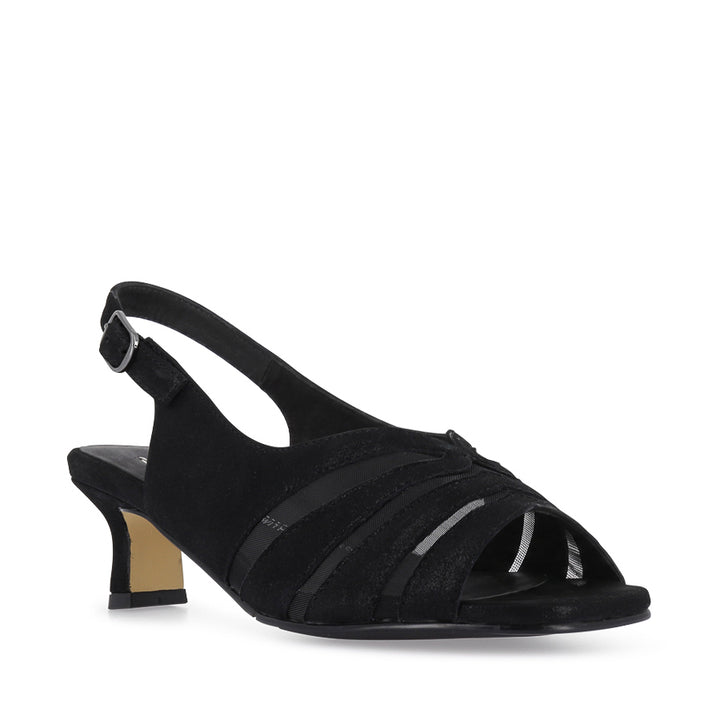 ITTA W - BLACK SHIMMER LEATHER