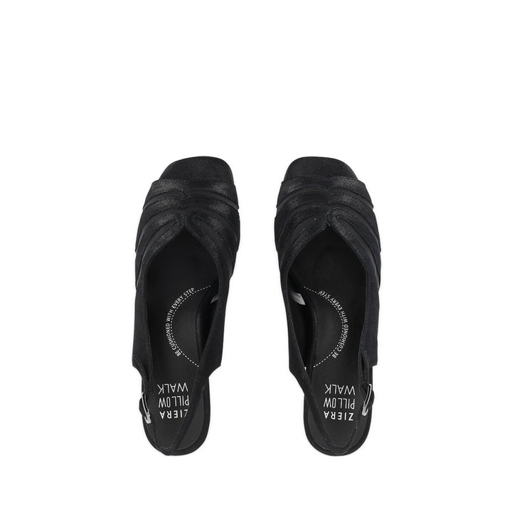 ITTA W - BLACK SHIMMER LEATHER