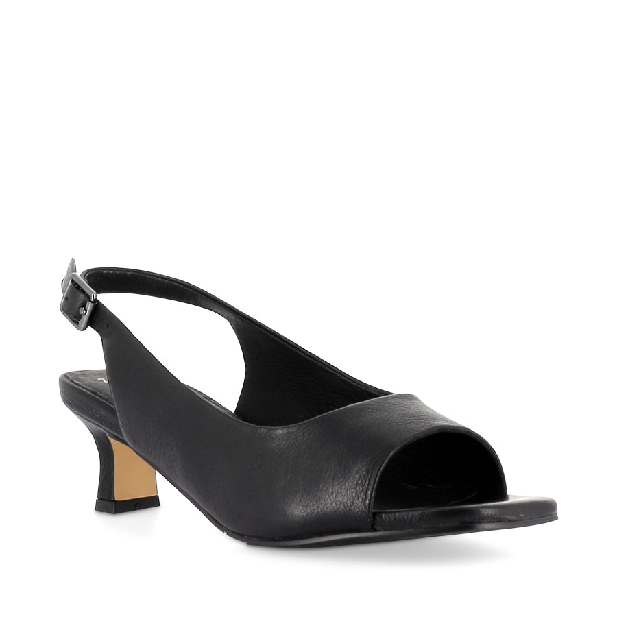 IVORIE W - BLACK BLACK LEATHER