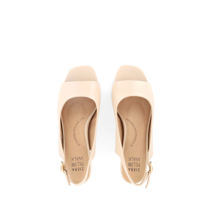 IVORIE W - CREAM LEATHER