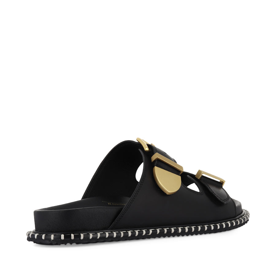 IYAMI W - BLACK LEATHER