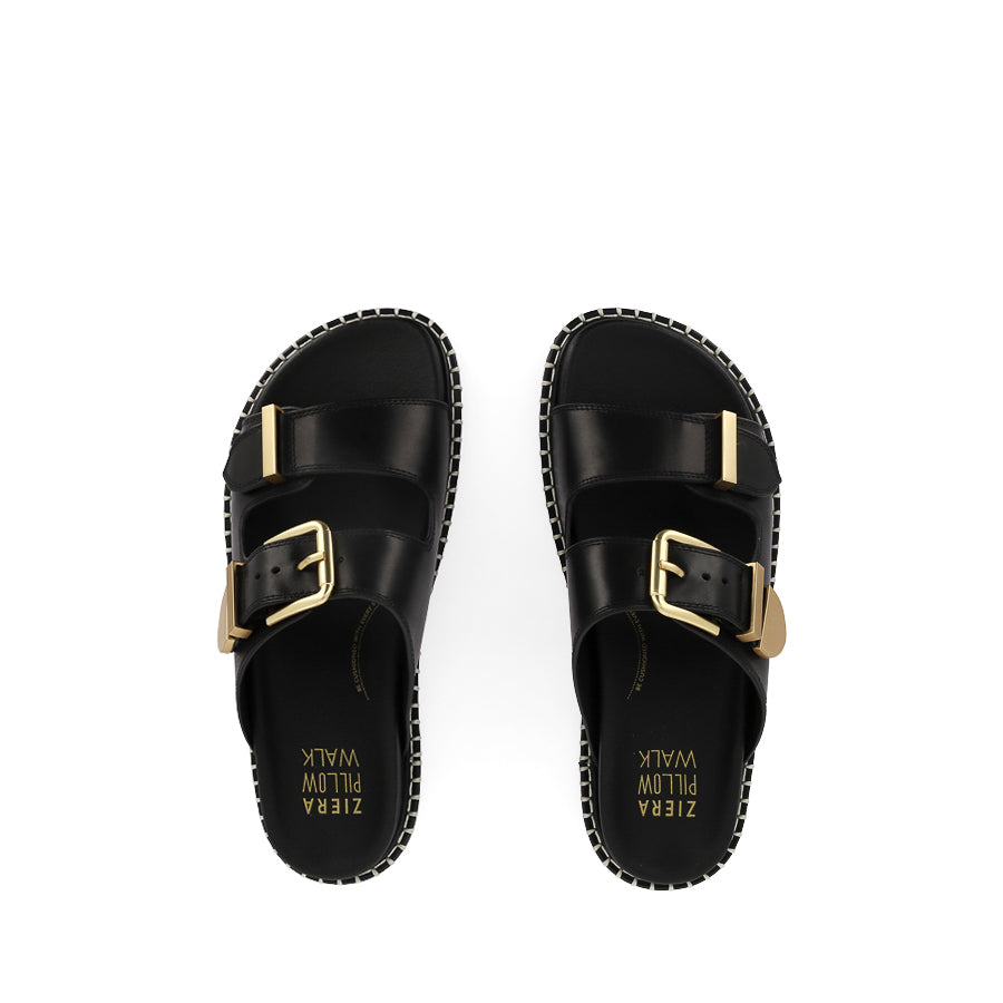 IYAMI W - BLACK LEATHER