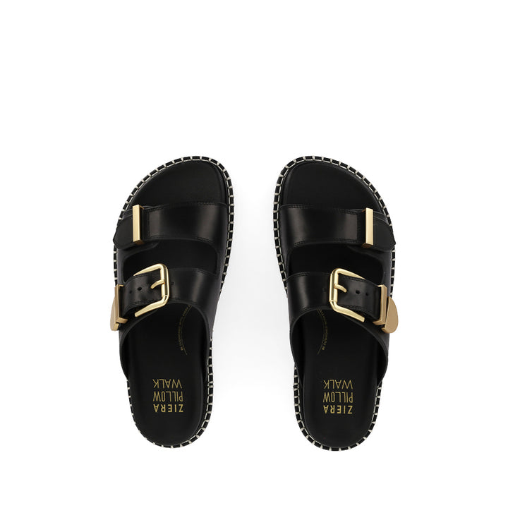 IYAMI W - BLACK LEATHER