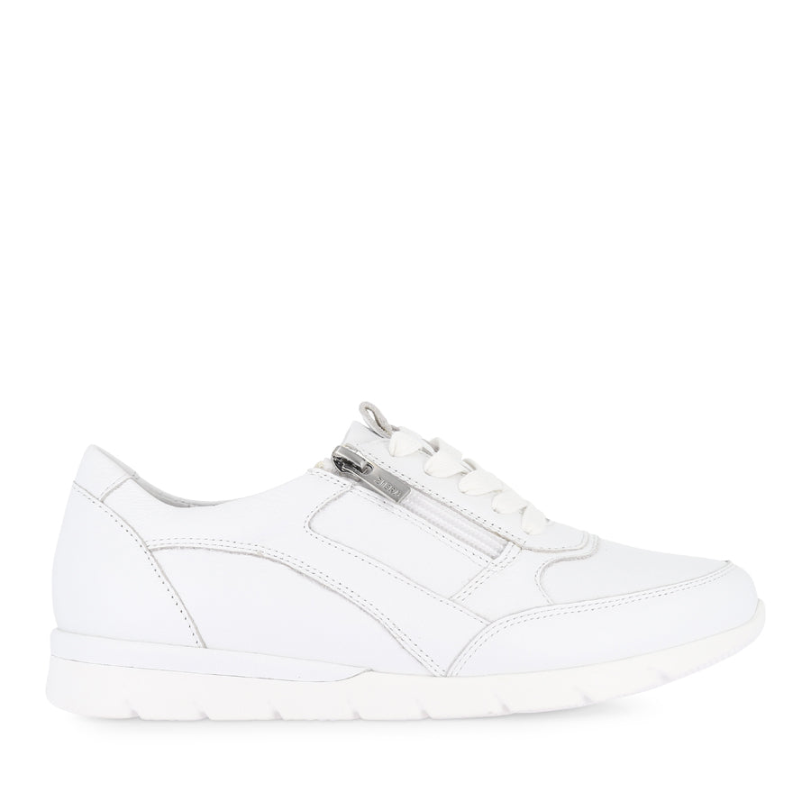JIBBIE XW - WHITE LEATHER