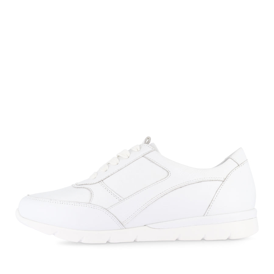 JIBBIE XW - WHITE LEATHER