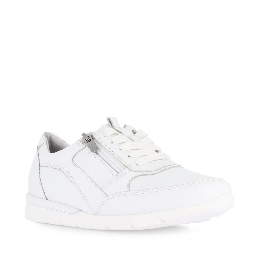 JIBBIE XW - WHITE LEATHER