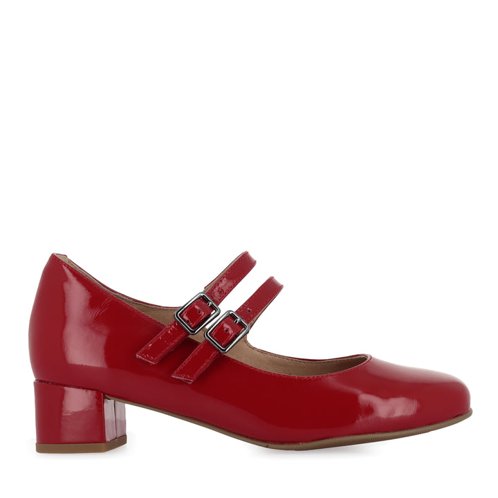 KAROLY W - DARK RED PATENT LEATHER