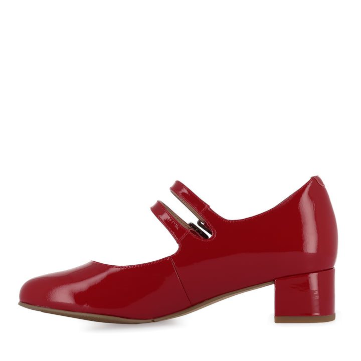 KAROLY W - DARK RED PATENT LEATHER