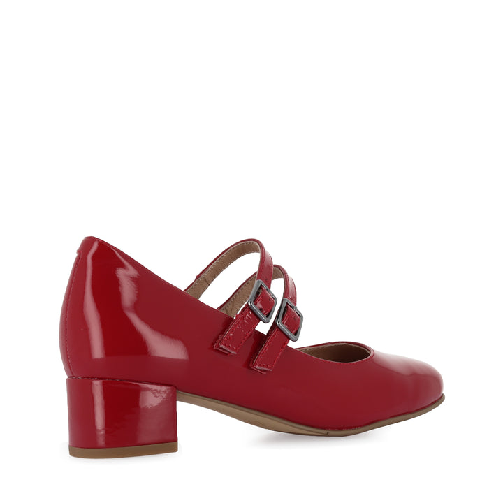 KAROLY W - DARK RED PATENT LEATHER