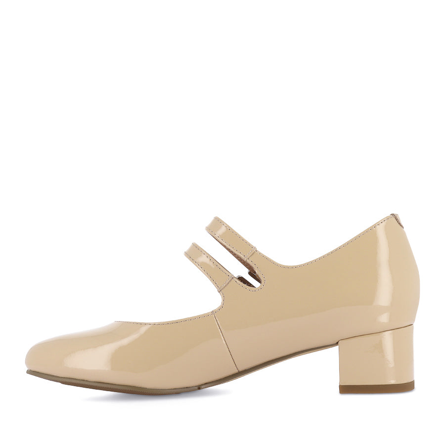 KAROLY W - NUDE PATENT LEATHER