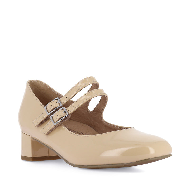 KAROLY W - NUDE PATENT LEATHER
