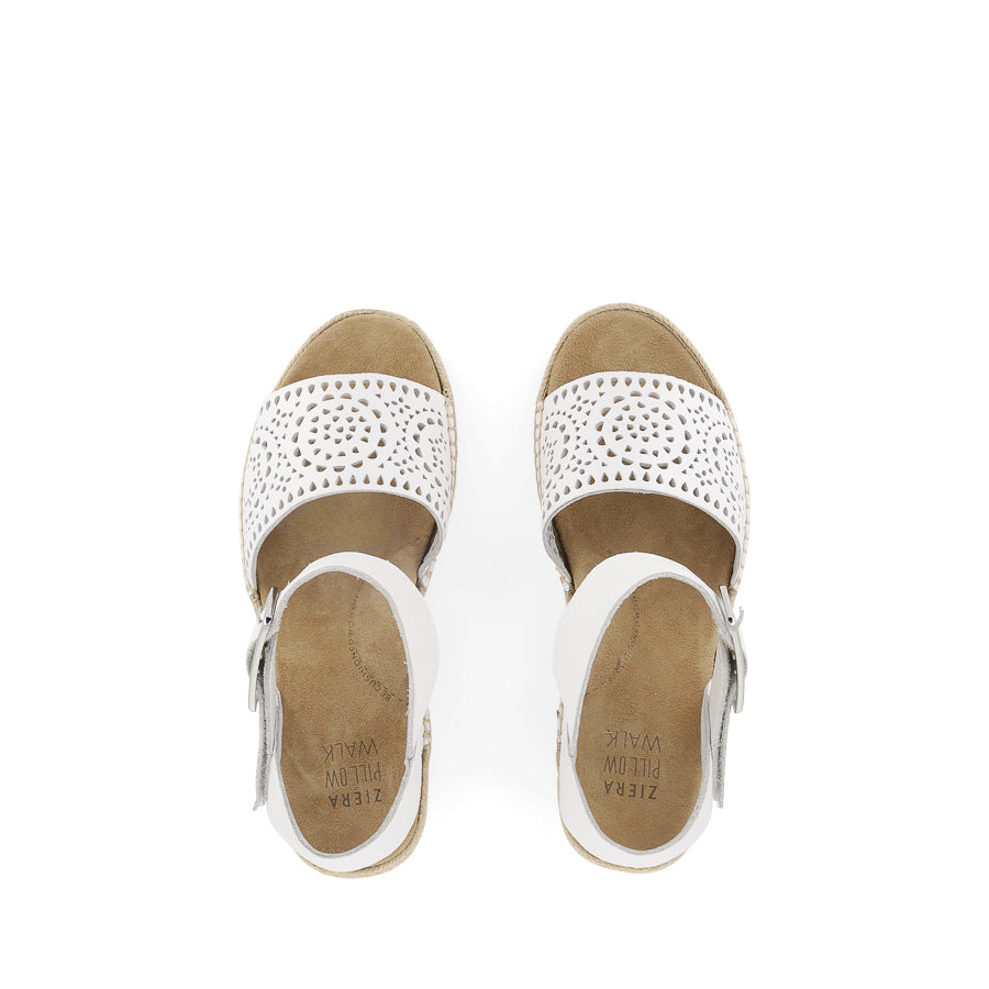 KILLIONER XW - WHITE LEATHER