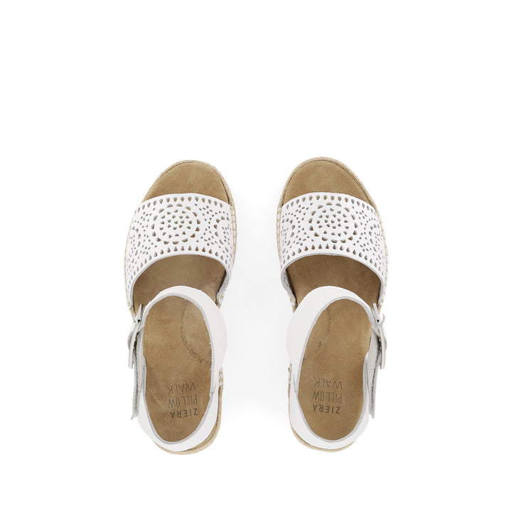 KILLIONER XW - WHITE LEATHER
