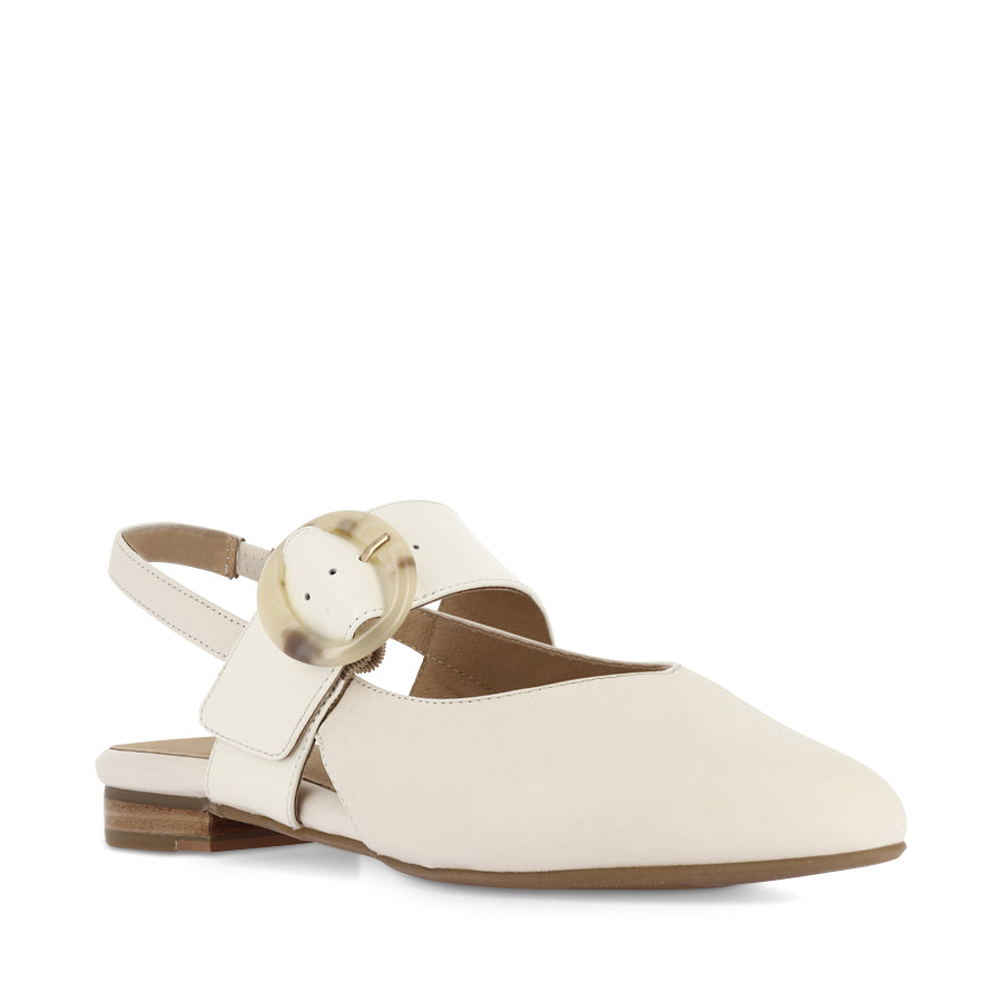 LENZO W - IVORY IVORY LEATHER PATENT