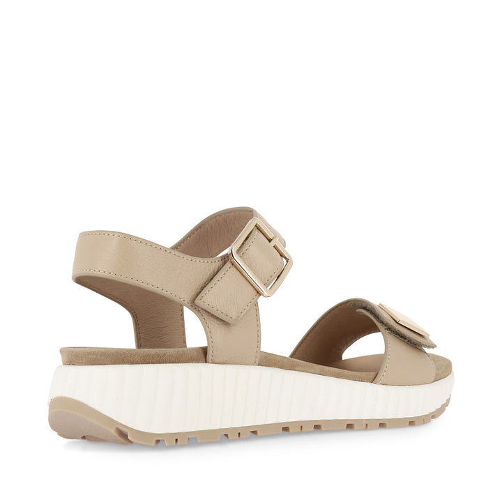LITTLA W - CAMEL WHITE LEATHER