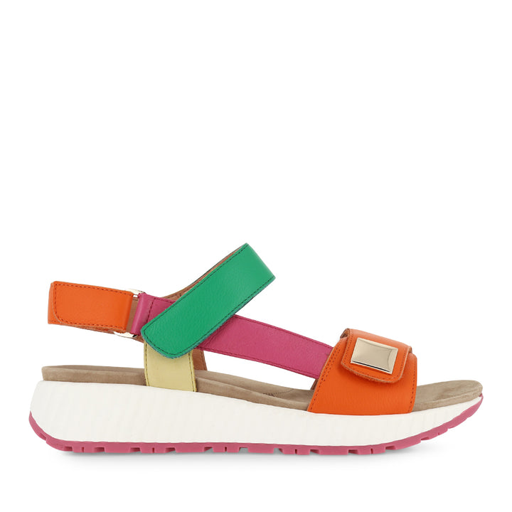 LOMAR W - BRIGHT MULTI LEATHER
