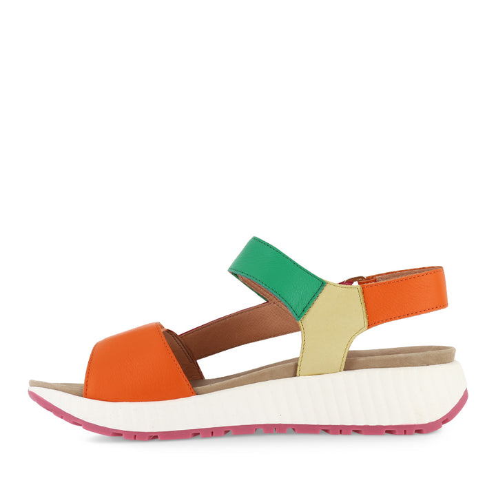 LOMAR W - BRIGHT MULTI LEATHER