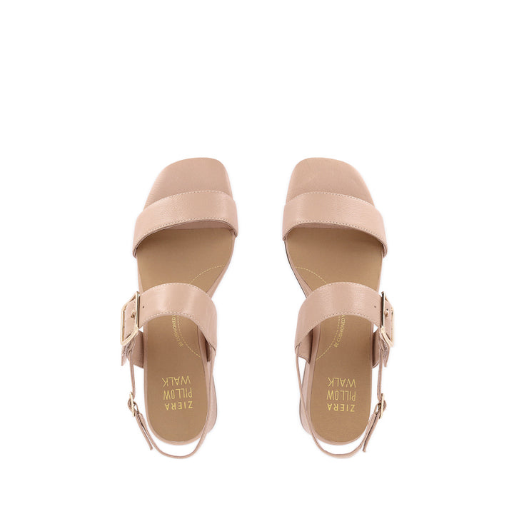 MERILA W - CAPPUCINO LEATHER
