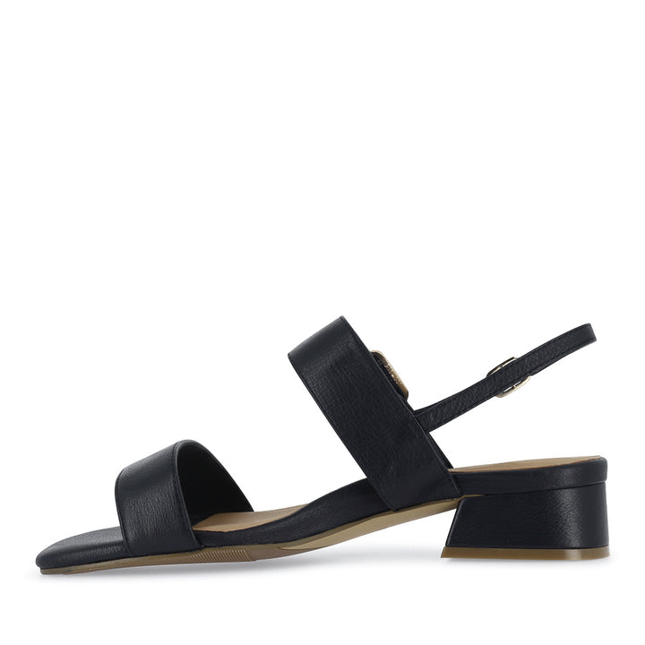 MERILA W - NAVY LEATHER