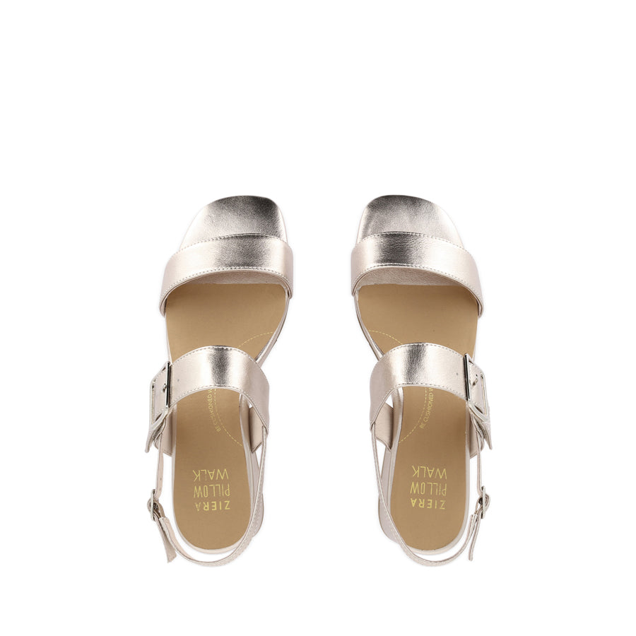 MERILA W - PLATINO LEATHER