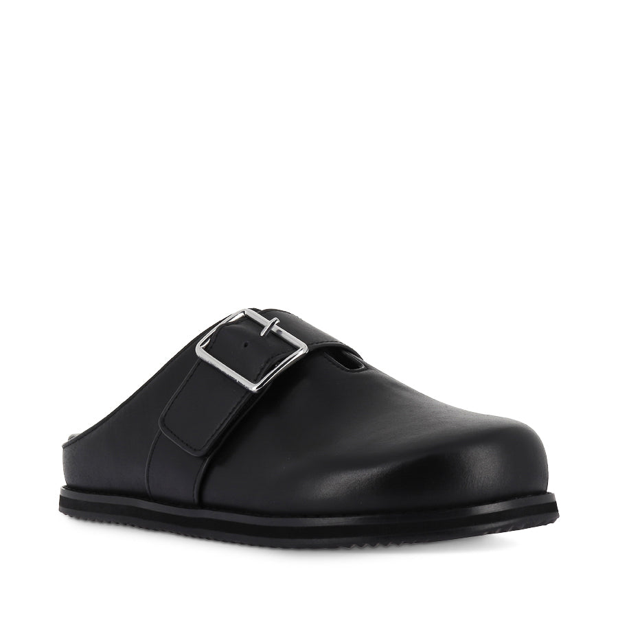 MORIS2 W - BLACK LEATHER