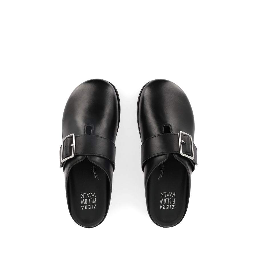 MORIS2 W - BLACK LEATHER
