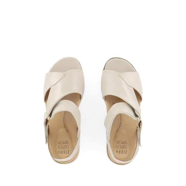 NAZLY 2 XW - ALMOND LEATHER