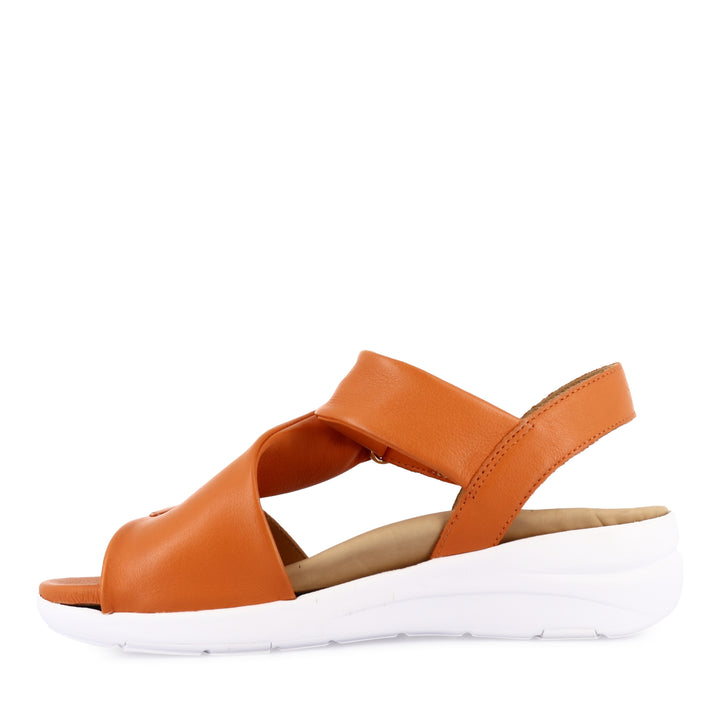 NAZLY 2 XW - ORANGE LEATHER