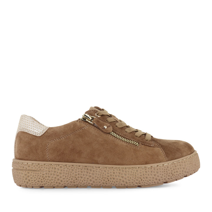 OCEANNE XW - LIGHT CHOC CAMEL DIAMOND SUEDE