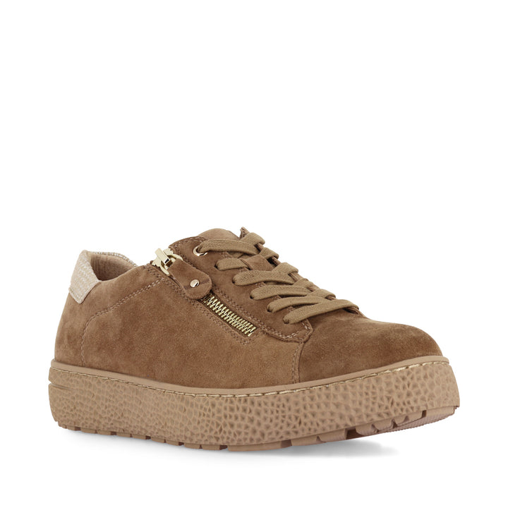 OCEANNE XW - LIGHT CHOC CAMEL DIAMOND SUEDE
