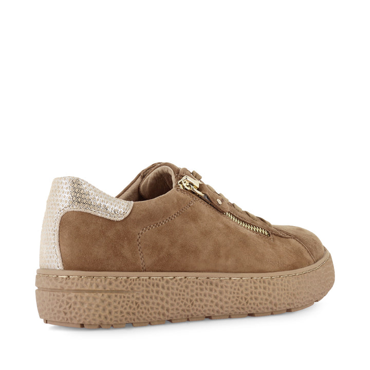 OCEANNE XW - LIGHT CHOC CAMEL DIAMOND SUEDE