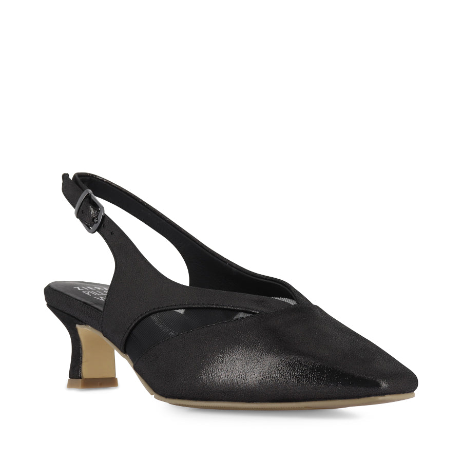 OSGOOD W - BLACK SHIMMER LEATHER